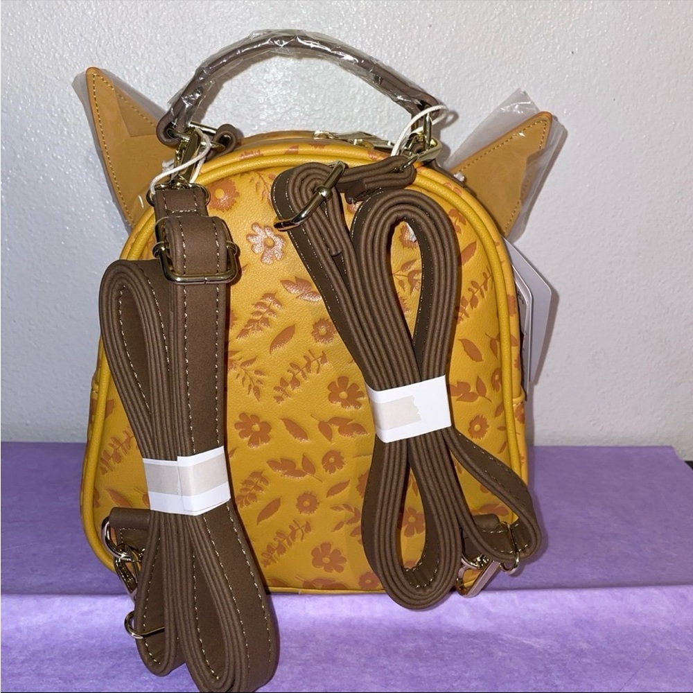 Exclusive Loungefly Pokemon Eevee Cosplay Convertible Mini Backpack - Picture 4 of 16